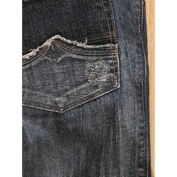 Vintage Y2K DIESEL ZAF 796 Flared Bootcut Jeans 36x30 Made in Italy Button Fly - Picture 13 of 14